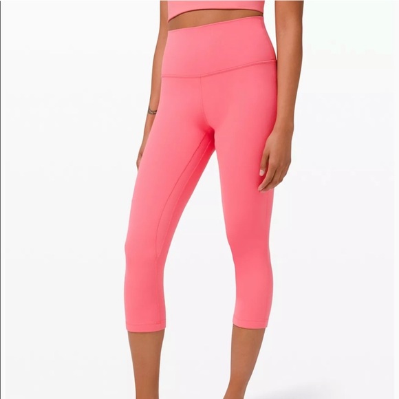 Lululemon 21” aligns in Guava Pink - Picture 2 of 5